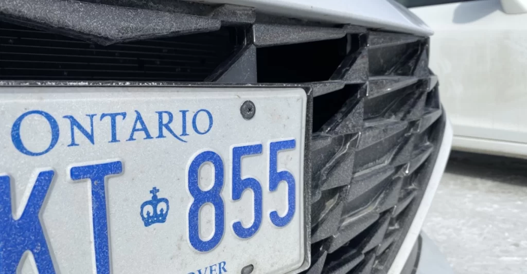 Renew License Plate Ontario
